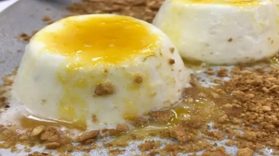 Receita panacota de laranja Ana Maria Braga