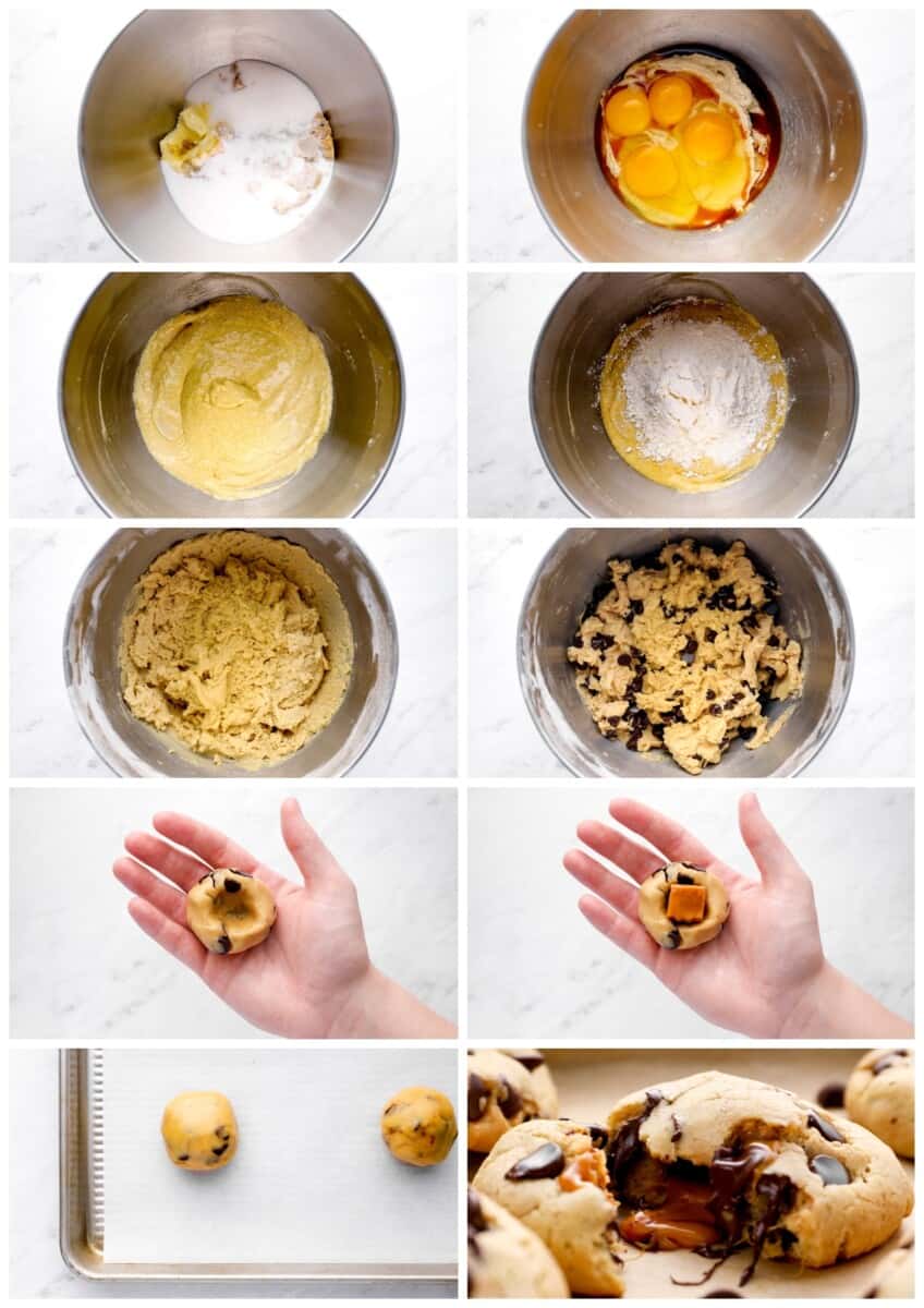 como fazer biscoitos recheados de caramelo fotos passo a passo