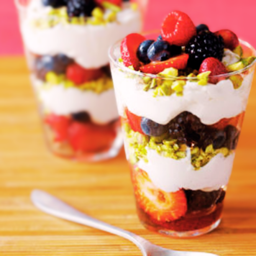 Salada de iogurte com frutas