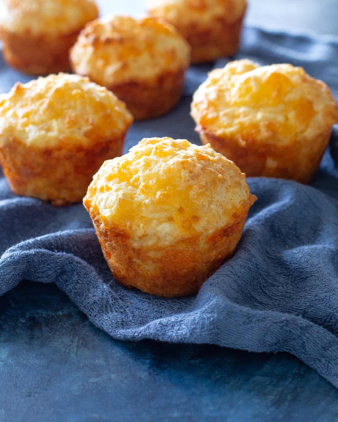 muffins de queijo