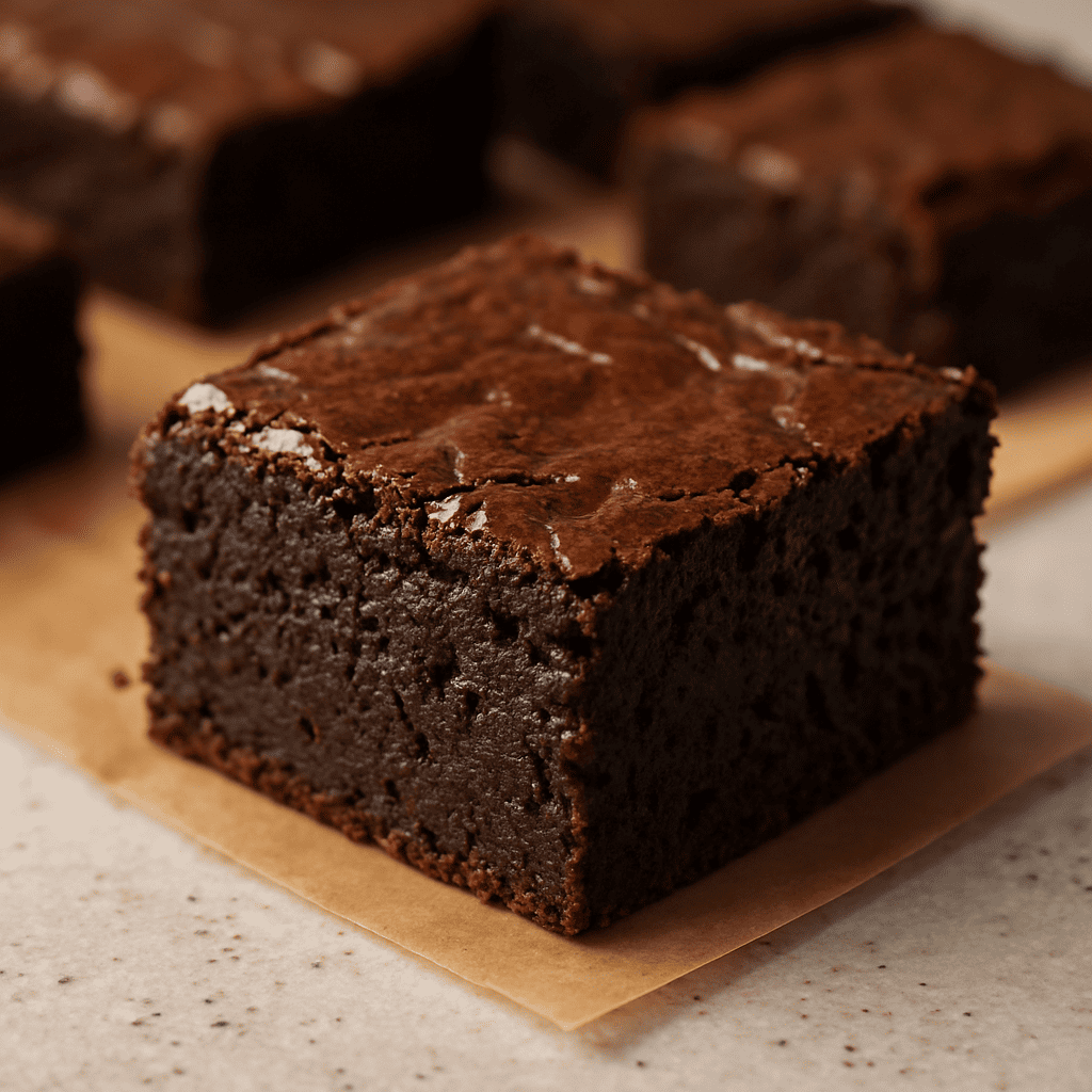 Brownie de Chocolate Cremoso Fácil