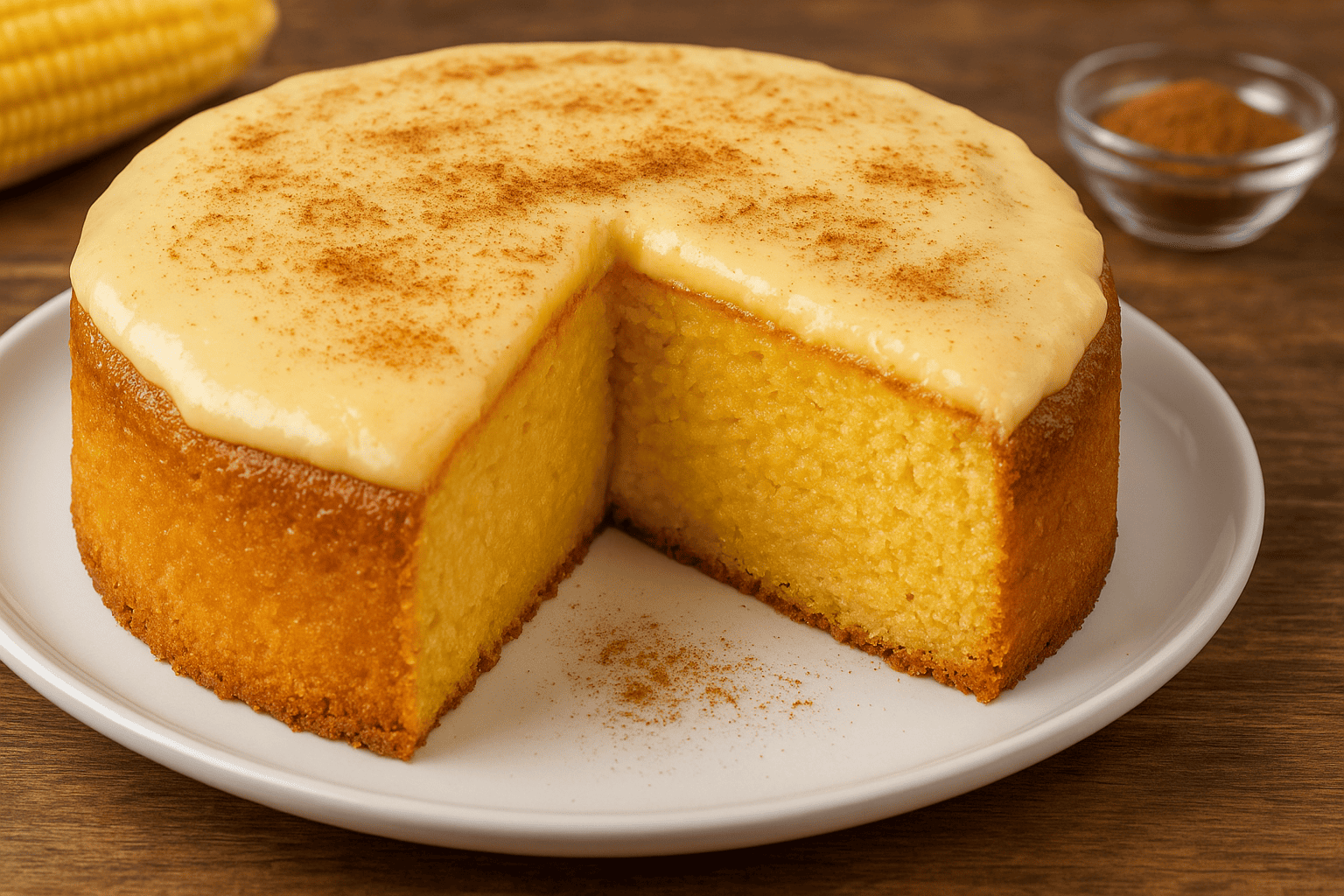 Bolo Curau Cremoso e Fofinho Receita Fácil e Deliciosa