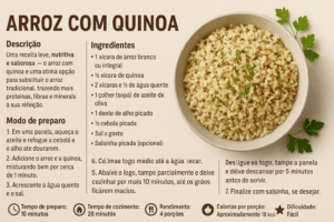 Arroz com Quinoa