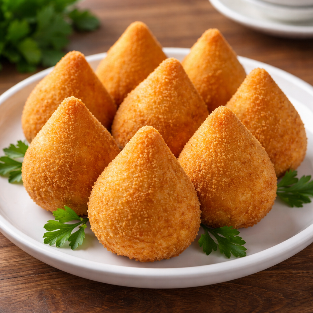 Coxinha Caseira Crocante