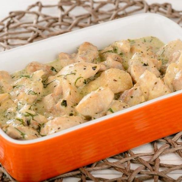 Frango Cremoso Fácil Para o Jantar